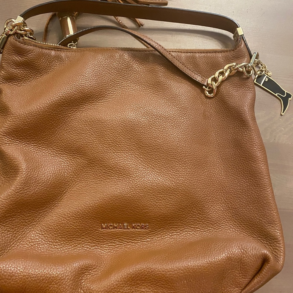 Michael Kors Hobo Leather Bag